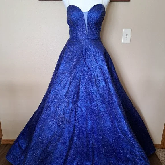 cinderella divine royal blue dress Blue Daenerys Qarth Dress from Game of Thrones – MJcostume main image 0